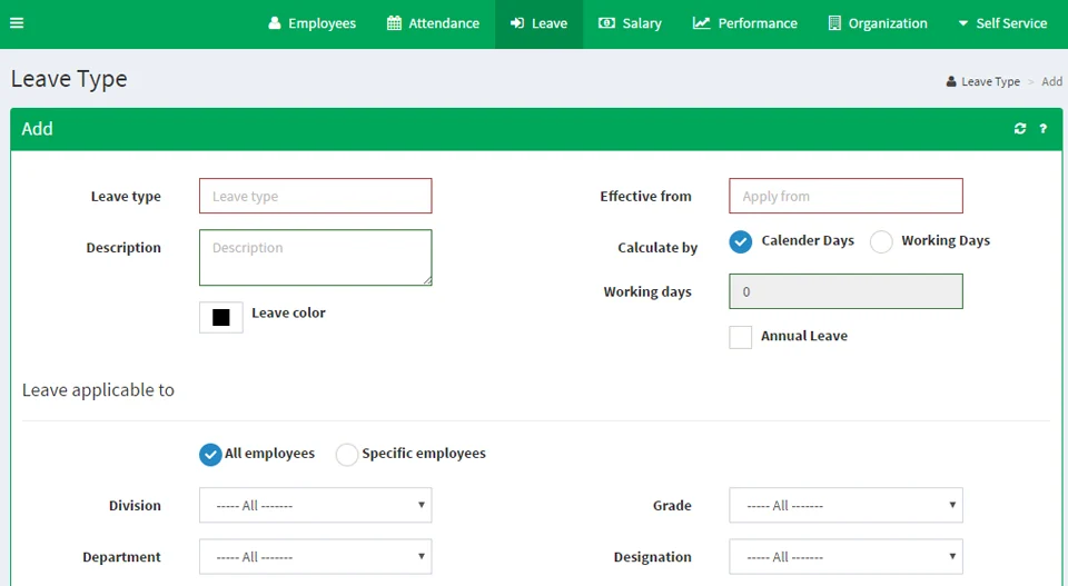 HRM Modules